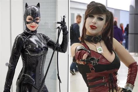 Comic Cons Sexiest Geeks Dress Up In Racy Leather Latex And Bondage