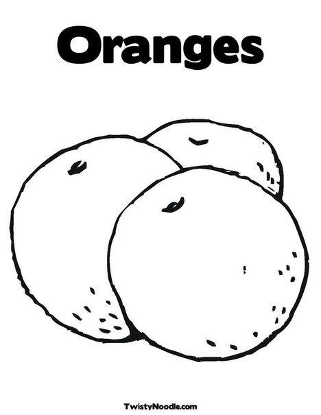 Maybe you would like to learn more about one of these? Oranges Coloring Page (With images) | Preschool colors ...