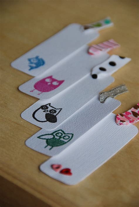 bookmarks handmade bookmarks awkward owls leaping fish
