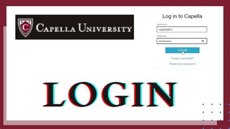 How To Log In To Capella University Capella University Login Sign In