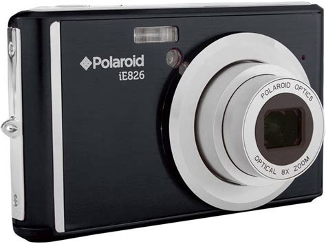 Polaroid Ie826 Blk 180 Mp Digital Camera With 24 Preview Screen