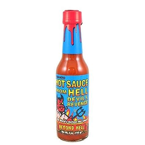 Habanero Hot Sauce From Hell Devils Revenge Beyond Hell The
