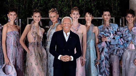 Giorgio Armani Is Bringing His Legendary Fashion Show To Dubai Harper