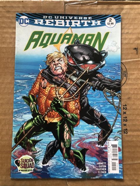 Aquaman 2 Brad Walker Drew Hennessy Cover 2016 Comic Books Modern Age Dc Comics Hipcomic