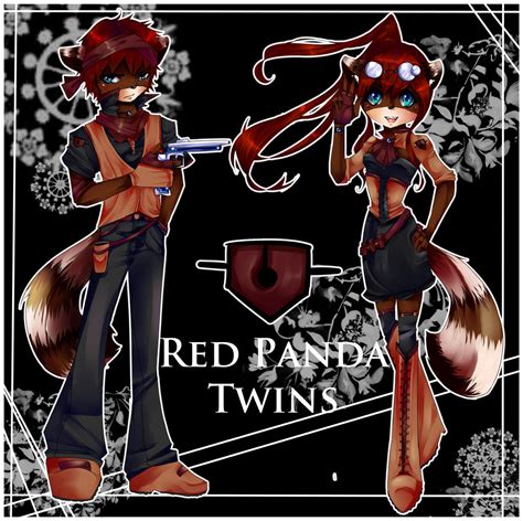 Sonic Adopt Red Panda Twins Closed By Dogstitch On Deviantart