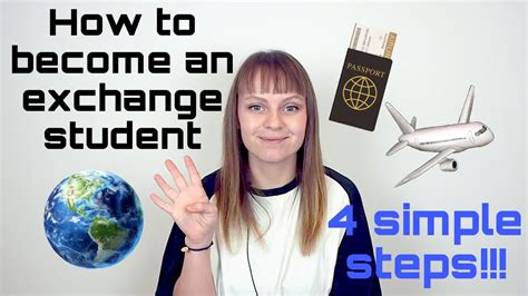 How To Become An Exchange Student 4 Simple Steps Youtube