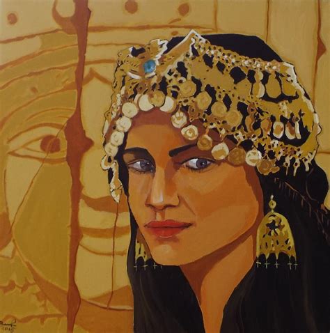 Assyrian Face Painting By Paul Batou