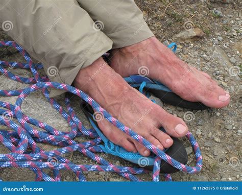 Climbers Feet Royalty Free Stock Photo Image 11262375