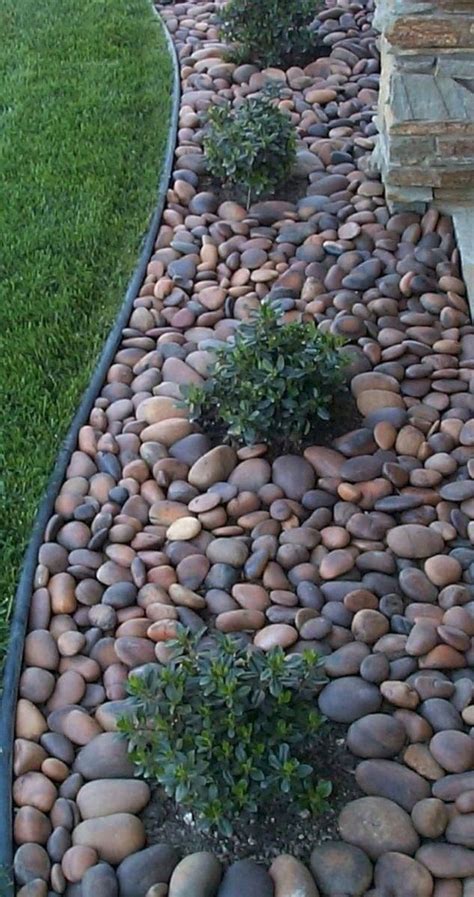 37 Creative Front Yard Ideas With Rock Makeover To Try Right Now