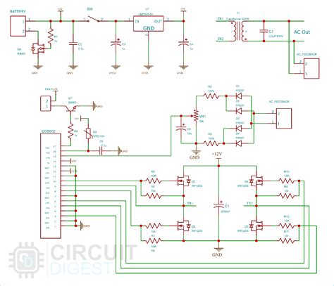 Pure Sine Wave Inverter Circuit Diagram Using Egs002 Wiring Diagram