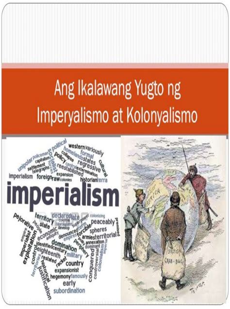 Mga Sanhi Ng Ikalawang Yugto Ng Imperyalismo At Kolonyalismo