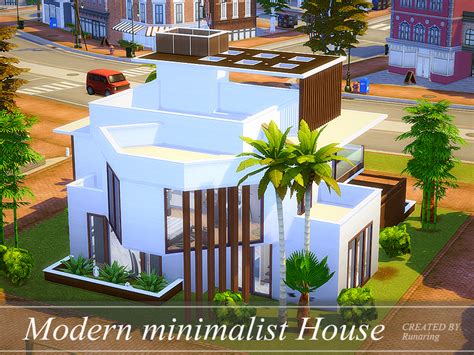 Modern Minimalist House No Cc The Sims 4 Download Simsdomination
