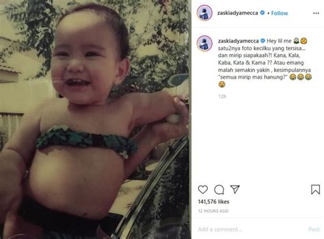Zaskia pun memanfaatkan fotonya bayinya tersebut untuk melihat apakah ada salah satu di antara. Posting Foto Waktu Bayi Biar Dibilang Mirip Anak, Zaskia ...