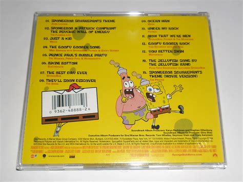 Adrian Cd Collection The Spongebob Squarepants Movie Music From The