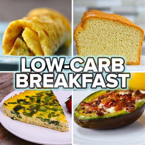 5 Low Carb Breakfasts Recipes