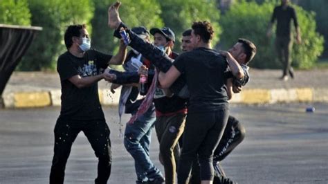 Iraq Protests Curfew Imposed In Baghdad Amid Widespread Unrest Perspectives
