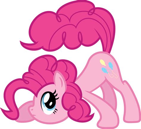 812894 Safe Artist Dewlshock Pinkie Pie G4 Face Down Ass Up Female Frown Looking Up