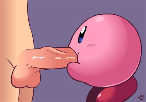 Rule 34 Animated Blush Fellatio Kirby Kirby Series Male Nintendo