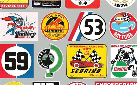 Classic Go Fast Stickers Make For Cool Toolboxes Tool Box Vintage