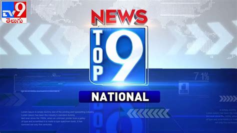 Top 9 News Today S Top News Stories Tv9 Youtube