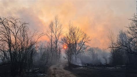 Chernobyl Wildfires Under Control Ukrainian Authorities Say Cnn