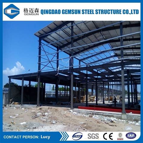 China Light Steel Frame Warehouse Prefabricated Building China Steel
