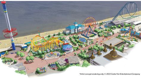 Cedar Point Announces New Boardwalk Area Wild Mouse Ride For 2023