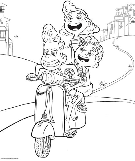 Alberto Luca Coloring Pages Coloring Pages