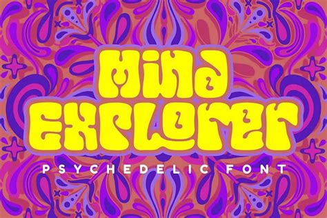 25 Best Psychedelic Fonts In 2022 Free And Pro Pixel Lyft