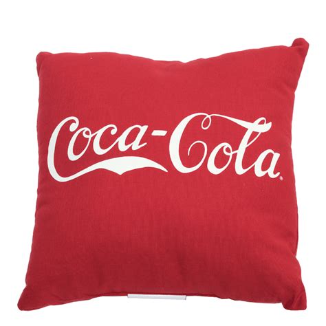 Authentic Coca Cola Coke Red Script Pillow New With Tags I Love
