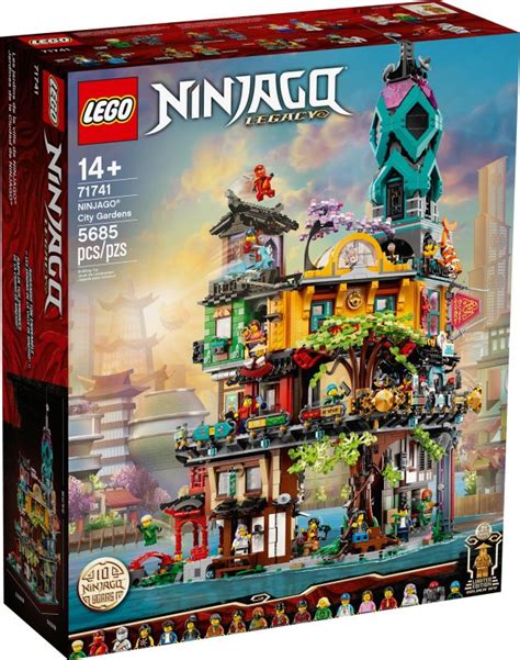 Get A Closer Look At 71741 Ninjago City Gardens With More Official