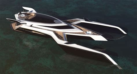 This Futuristic Trimaran Yacht Design Looks Incredible Marine News