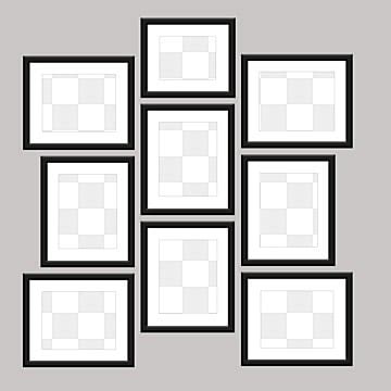 Photo Collage Frames Png Multiple Photo Frame Png Transparent Png