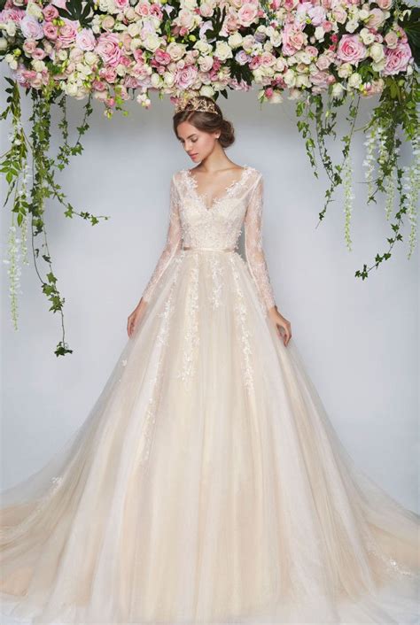 Blooming Romantic Pretty In Floral Floral Wedding Dresses
