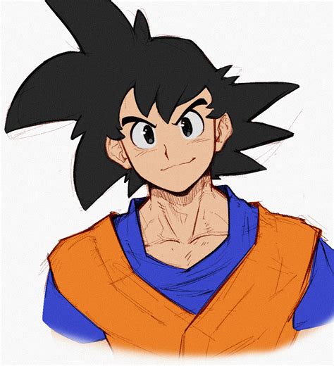 Made A Sketch Pf Goku Rdbz