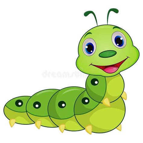 Cute Caterpillar Cartoon Stock Vector Illustration Of Life 139995674