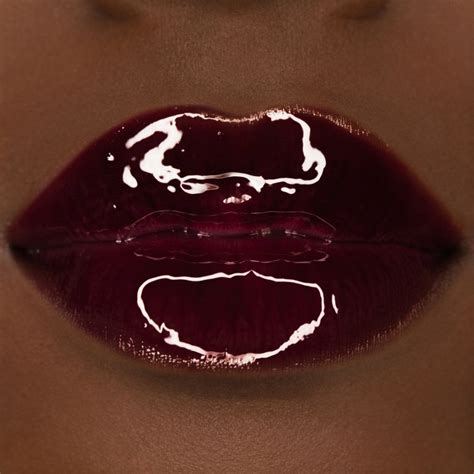 Black Cherry Lip Gloss In 2020 Purple Lips Glossy Lips Cherry Lips