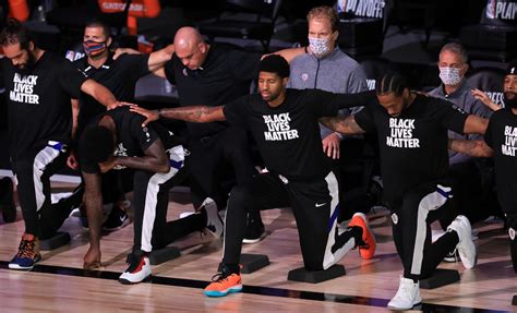 Nba Players Kneel During National Anthem On Anniversary Of September 11
