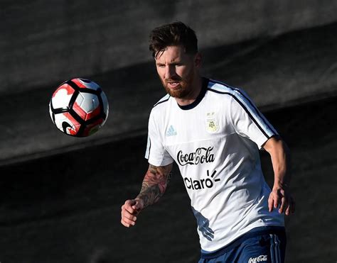 Recovering Lionel Messi Trains With Argentina Team Ahead Of Chile Copa America Match In Pictures