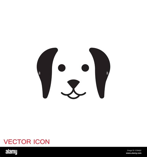 Dog Icon Vector Element For Your Design Stock Vector Image And Art Alamy