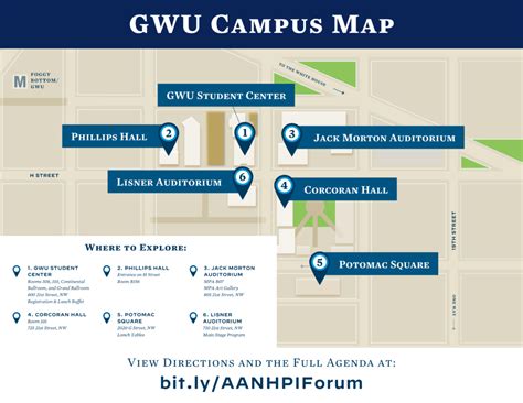 Gwu Map Shareable Updated Smithsonian Asian Pacific American Center