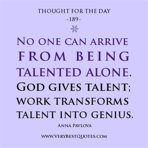 Quotes About Being Talented Quotesgram