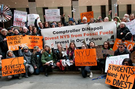 New Yorkers Take To State Capitol To Lobby For Divestment Act
