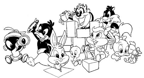Baby Looney Tunes Dibujos Animados Dibujos Para Colorear E Imprimir