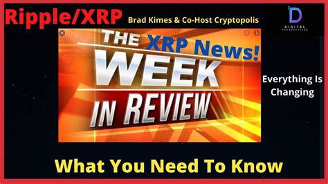 There is one thing that investors do not like and that is uncertainty. Ripple/XRP-Week In Review With Co-Host Cryptopolis,OCC,SEC ...