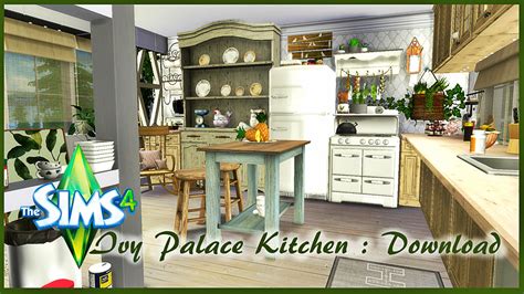 Sims 4 cc decor, objects: Ivy Palace Kitchen : The Sims 4 : Download ~ The Sims 4 : Building And Decorating