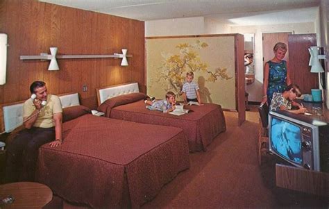 Typical Hotel Room Of The 1960s Vintage Vortex Vintage Hotels