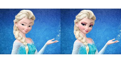 Elsa With And Without Makeup Disney Princesses Without Makeup