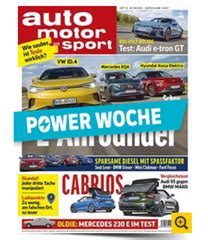 Jahresabo Der Zeitschrift Auto Motor Und Sport F R Bis Zu