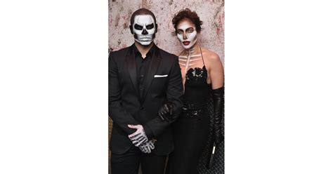 Casper Smart And Jennifer Lopez As Skeletons Scariest Celebrity